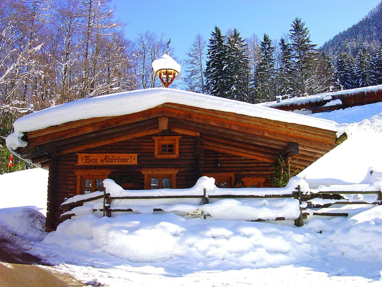 Almbruennerl Die Almhuette Auf Der Raffner Alm Рупольдинг Экстерьер фото
